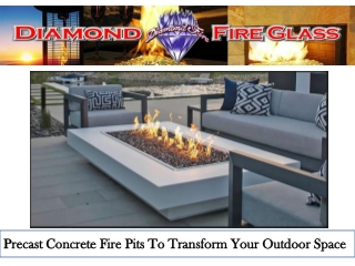 Precast Concrete Fire Pits To Transform Your Outdoor Space