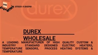 Buy Durex Wholesale | Best Quality Health Products | Bulk Discounts Stock4Shops