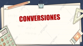 CLASE conversiones