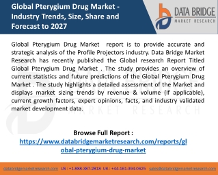 Global Pterygium Drug Market pdf