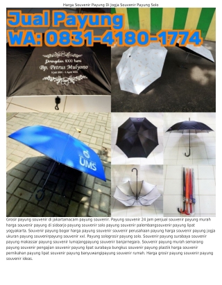083l•Ꮞl80•lᜪᜪᏎ (WA) Souvenir Payung Anak Murah Toko Souvenir Payung