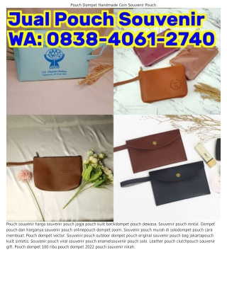 0838·4061·ᒿᜪ40 (WA) Dompet Pouch Fashion Pouch Dompet 3 In 1