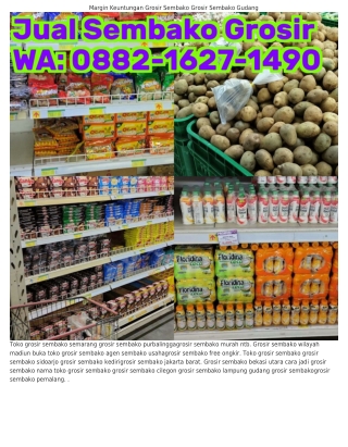 Ö88ᒿ-IϬᒿ7-IԿ9Ö (WA) Distributor Sembako Gresik Grosir Sembako Adalah