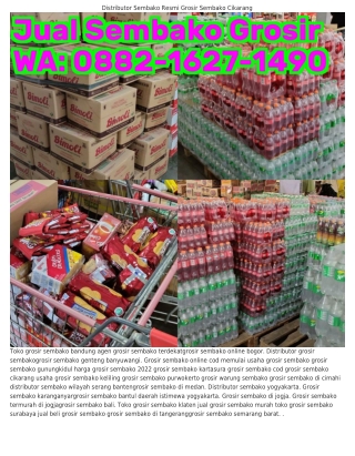Ö88ᒿ_IᏮᒿᜪ_I4ᑫÖ (WA) Grosir Sembako Jombang Cara Menjadi Grosir Sembako