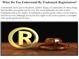 What Do You Understand By Trademark Registration
