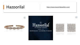 Hazoorilal