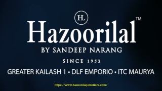 Hazoorilal