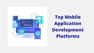 Top Mobile Application Development Platforms