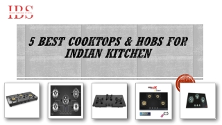 5 Best Cooktops & Hobs for Indian Kitchen