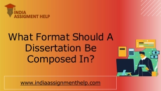 What Format Should A Dissertation Be Composed In