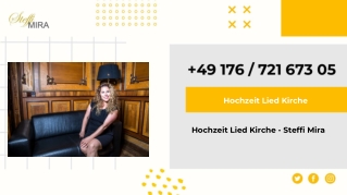 Hochzeit Lied Kirche - Steffi Mira