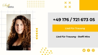 Lied Für Trauung - Steffi Mira