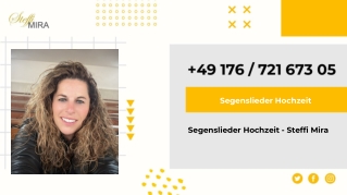 Segenslieder Hochzeit - Steffi Mira