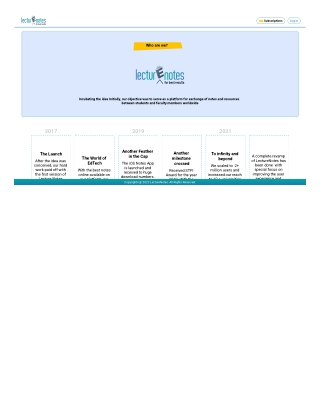 Online Exam Preparation Notes App