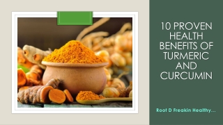 10 Proven Health Benefits of Turmeric and Curcumin