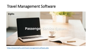 Travel Management Software