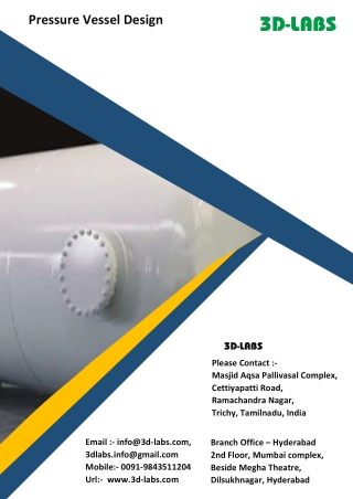 Pressure Vessel Design