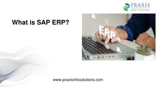 What is SAP ERP?