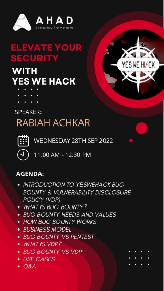 Elevate Your Security with YES WE HACK |AHAD