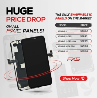 FX IC LCD Panels Price drop! Swappable IC Panels!