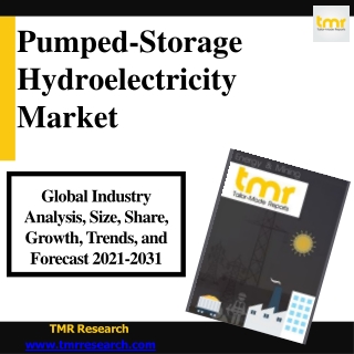 New development in future for Pumped-Storage Hydroelectricity