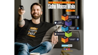 Live Young Live Free Sidhu Moose Wala T Shirt – Punjabi Adda