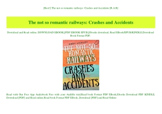 [Best!] The not so romantic railways Crashes and Accidents [R.A.R]
