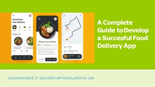 Food Delivery App Development