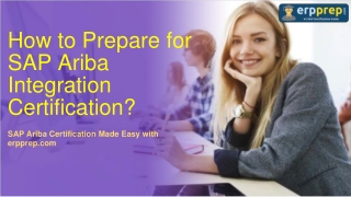 How to Prepare for SAP Ariba Integration (C_ARCIG_2208) Certification?