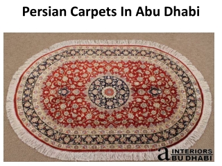 Persian Carpets In Abu Dhabi