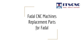 Fadal CNC Machines Replacement Parts for Fadal