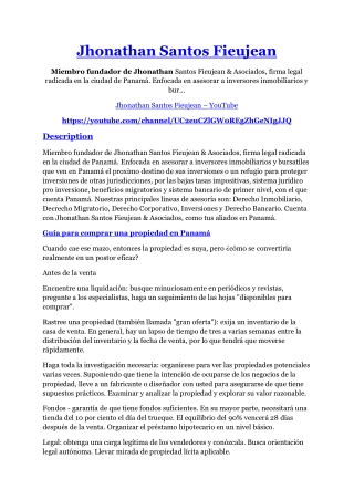 ¿Cómo Inmigrar a Panamá