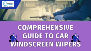 The Best Car Windscreen Wipers Guide | Krazy Keys