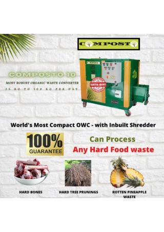 MOST ROBUST ORGANIC WASTE CONVERTER