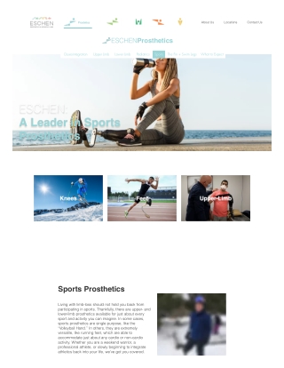 Sports Prosthetics | Prosthetic Leg Provider | Eschen Labs