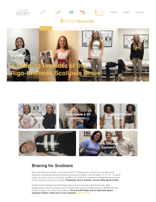 Rigo-Cheneau Brace | Bracing for Scoliosis | Eschen P&O Labs