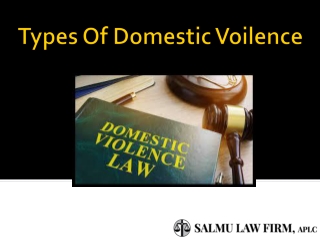 Types Of Domestic Voilence