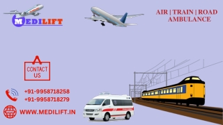 Avail Train Ambulance Service in Patna and Ranchi with Ultra-Advanced ICU Setup