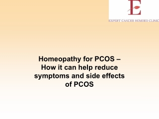 Homeopathy for PCOS – How it can help reduce symptoms and side effects of PCOS