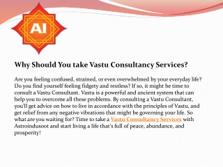 Vastu Consultancy Services