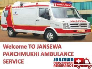 Safe Medical Transportation Ambulance Service in Rajendra Nagar and Phulwari Sharif by Jansewa Panchmukhi