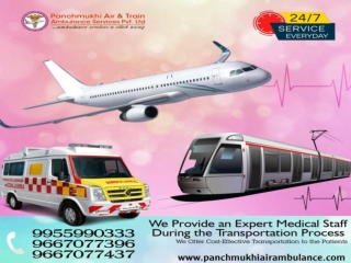 Use Super Specialized Doctors Unit with Panchmukhi Train Ambulance Service in Patna and Ranchi