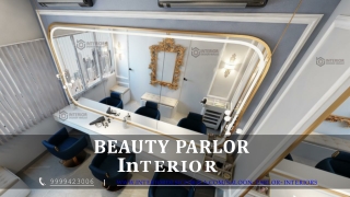 Beauty Parlor Interior Design