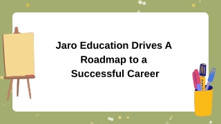 Jaro Education Drives A Roadmap to a Successful Career