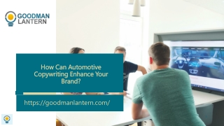 How Can Automotive Copywriting Enhance Your Brand