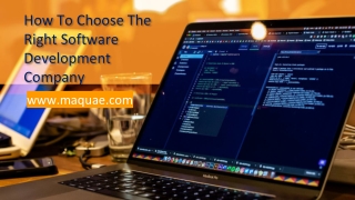 How To Choose The Right Software Development Company _ Software development company in Dubai _ Custom software developme