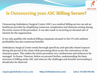 Is Outsourcing your ASC Billing Secure