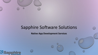 Native App Development Services | Native App Development Company