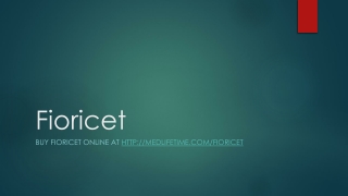 Buy Fioricet Online