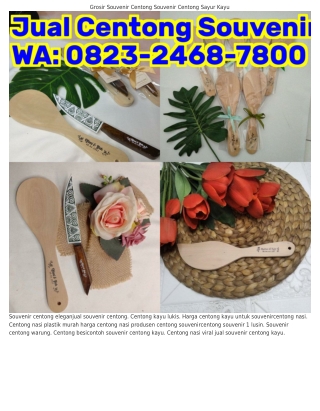 O823·2ᏎϬ8·ᜪ8OO (WA) Jual Centong Souvenir Centong Souvenir Import